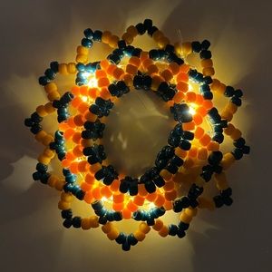 ✨”Starseed” Yellow/Turquoise Kandi Cuff